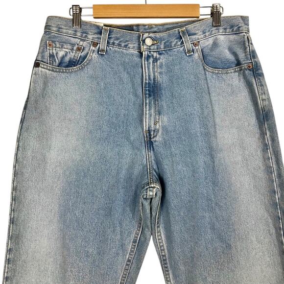 NWT Deadstock USA Vintage Y2K Levi's 560 Loose Fit Straight Leg Jeans 16 Short - Picture 6 of 6